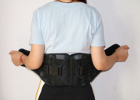 จีน ผ้าตาข่ายสีดำ Breathable เอว Support Belt สำหรับ Back Pain เอวเทรนเนอร์เอว Support ผู้ผลิต